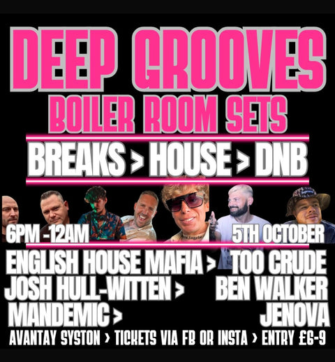 DEEP GROVES BOILER ROOM