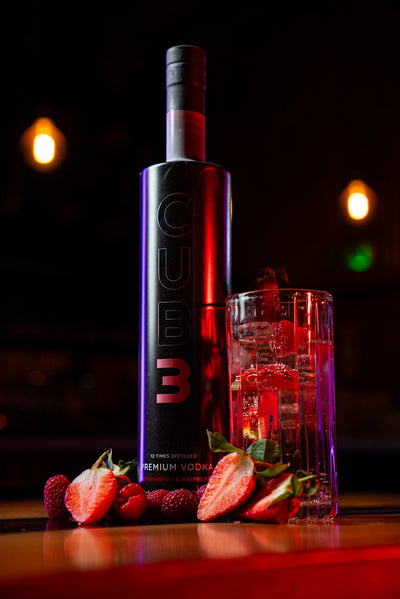 STRAWBERRY + RASPBERRY VODKA